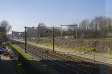904101 Gezicht op het spoor tussen station Utrecht Overvecht en het knooppunt Blauwkapel te Utrecht vanuit het ...